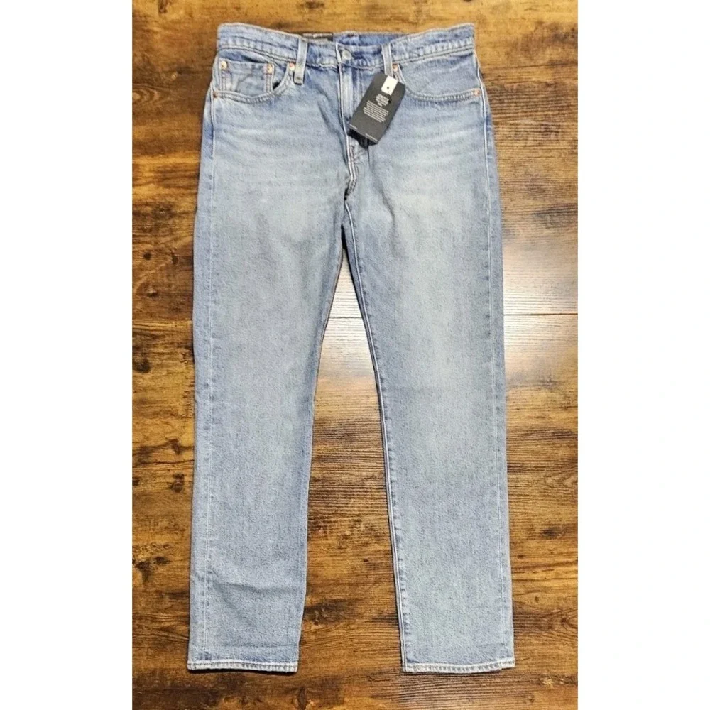 Levi's Premium 511 Slim Fit Men's Stretch Selvedge Jeans 32x32 Big E Denim NWT